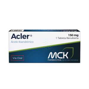 ACLER 150MG.  X1 TABLETA RECUBIERTA (ACIDO IBANDRONICO)