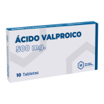 ACIDO VALPROICO 500MGX10 TABLETAS FABRICANTE TASMED LAB. LTD