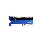 ACIDO ACETILSALICILICO BLUE MEDICAL 81MG. X30 TABLETAS