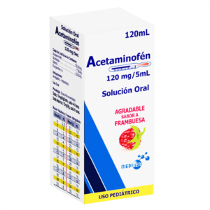 ACETAMINOFEN 120MG/5ML. SOLUCION ORAL USO PEDIATRICO 120 ML OFTALMI C.A. FABRICANTE LABORATORIOS OFTALMI C.A.