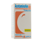 ACETAMINOFEN 120MG/5ML. SOLUCION ORAL USO PEDIATRICO 120ML. BIOQUIMICA