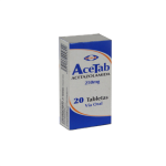 ACETAB 250MG. X20 TABLETAS (ACETAZOLAMIDA )